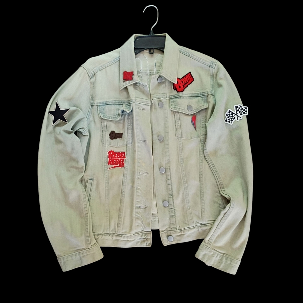 GAP 1969 Embroidered Jean Jacket | Size M